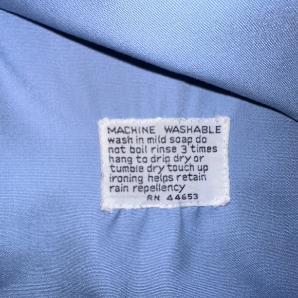 Men's VINTAGE IZOD Alligator Preppy Jacket Pale Blue ~ Small - Picture 7 of 10